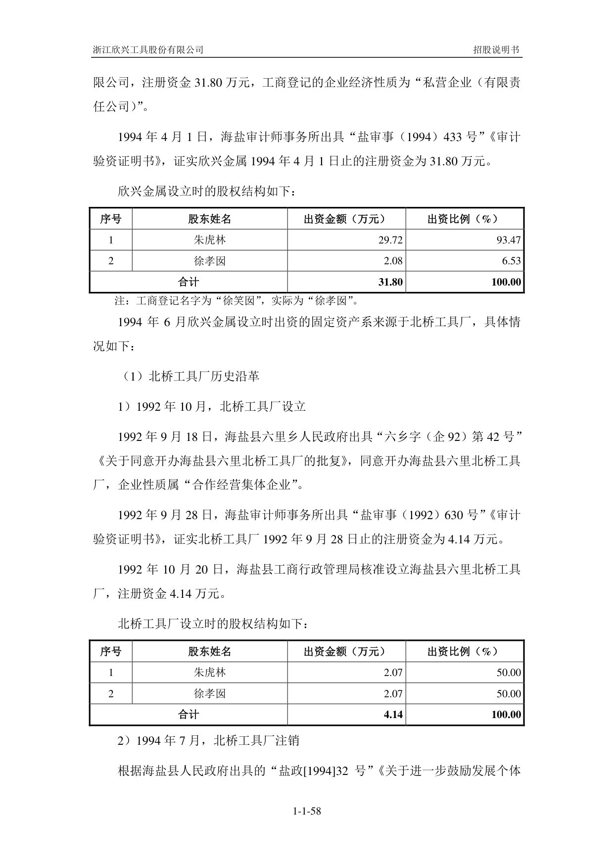 股权结构
